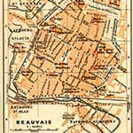 Beauvais  France map in public domain, free, royalty free, royalty-free, download, use, high quality, non-copyright, copyright free, Creative Commons, 